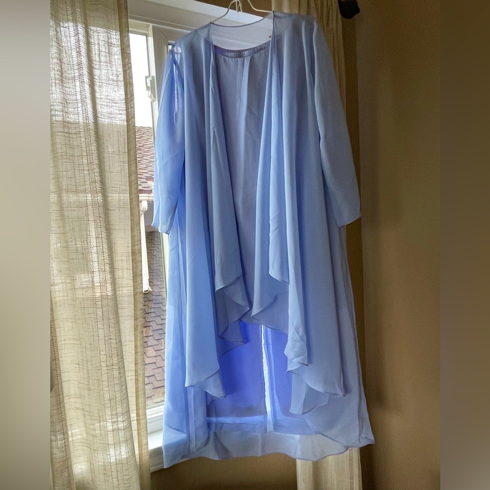 Mother of the bride 3 piece outfit.